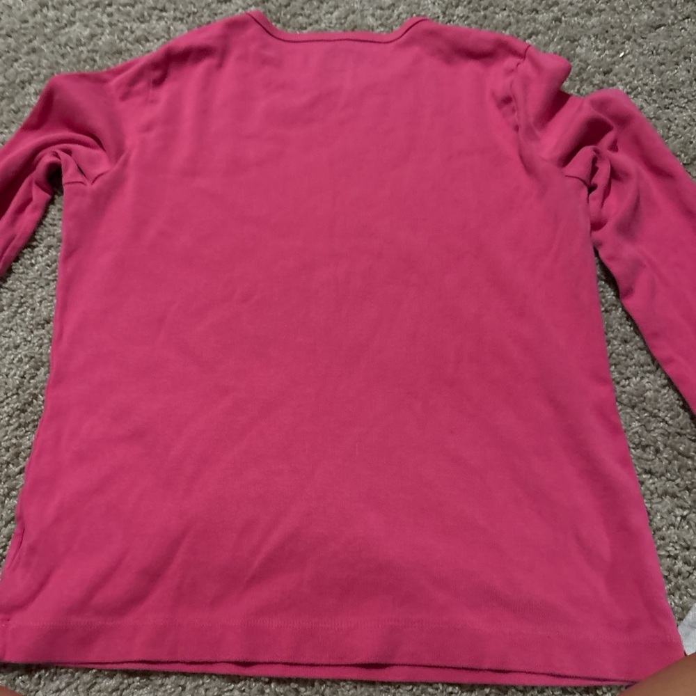 Jones New York Pink Long Sleeve Tee
